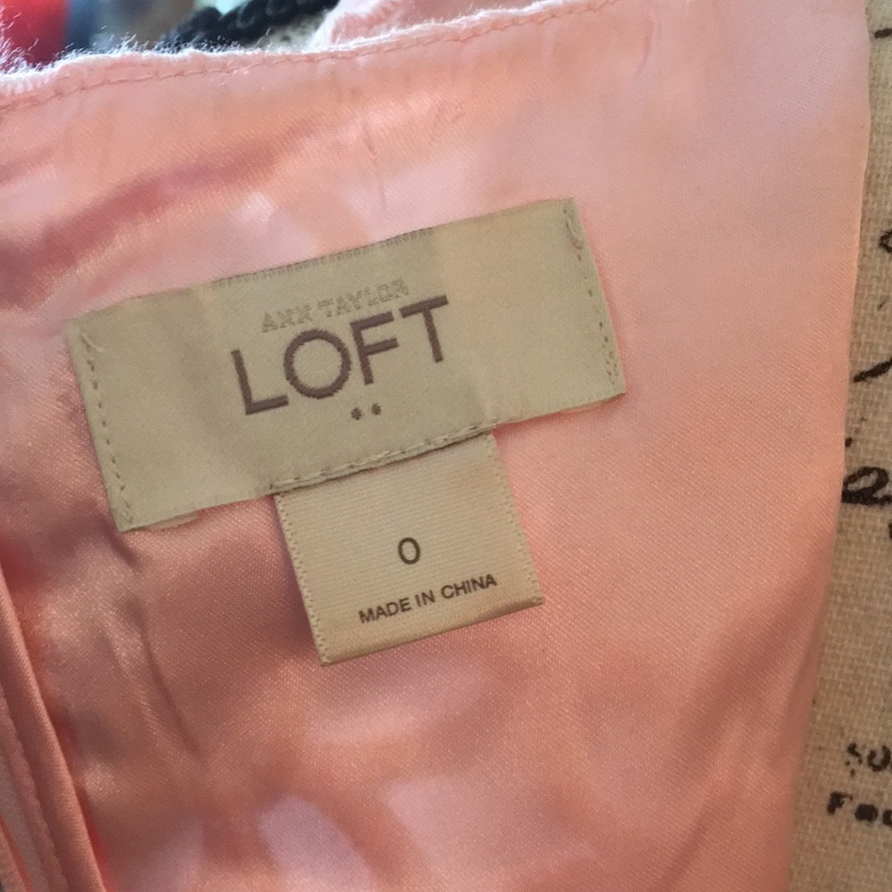 Loft floral pink dress - Picture 6 of 7